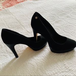 Calvin Klein Black Pumps with Platform
